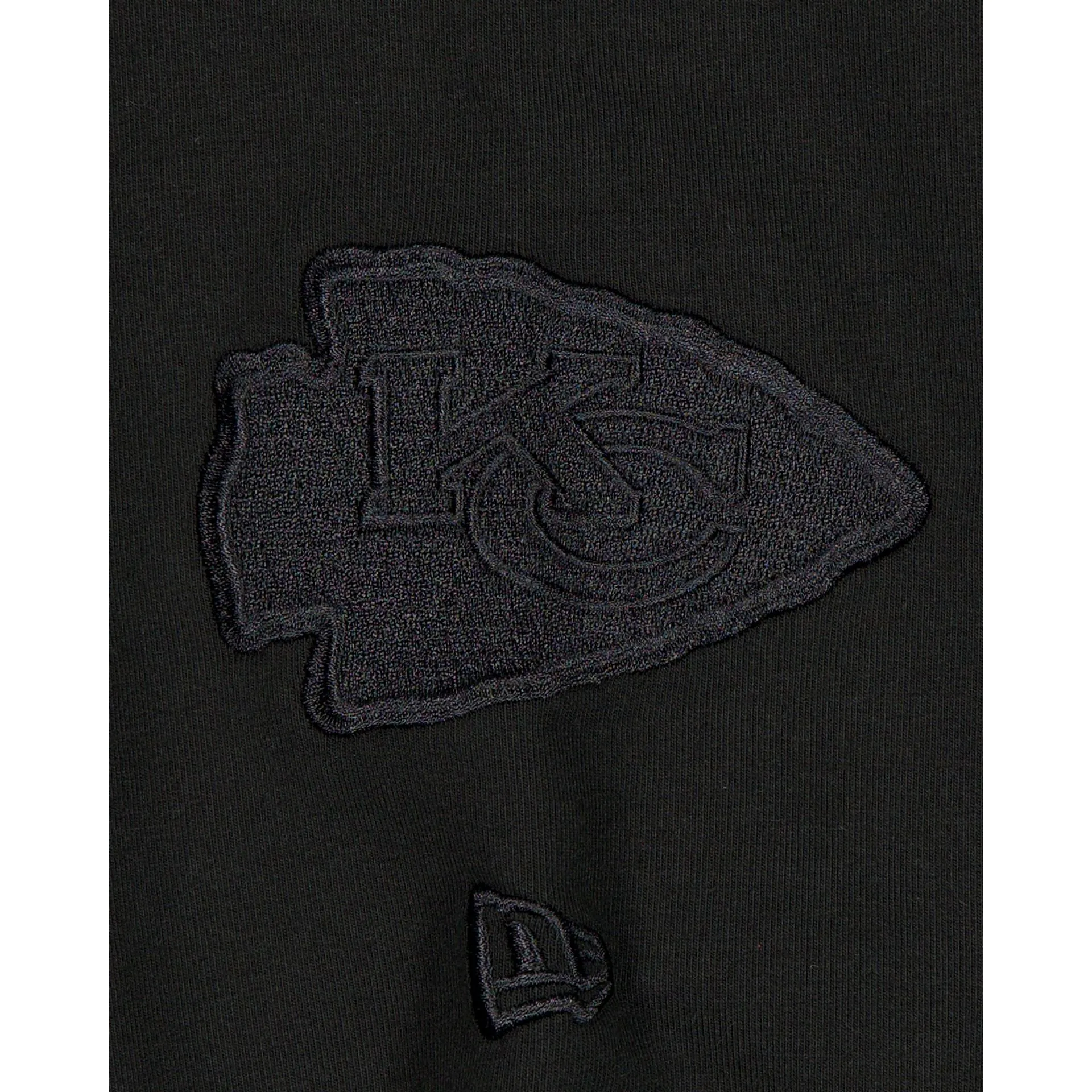 Kansas City Chiefs Black on Black Logo Select Hoodie sold by New Era product image thumbnail 3