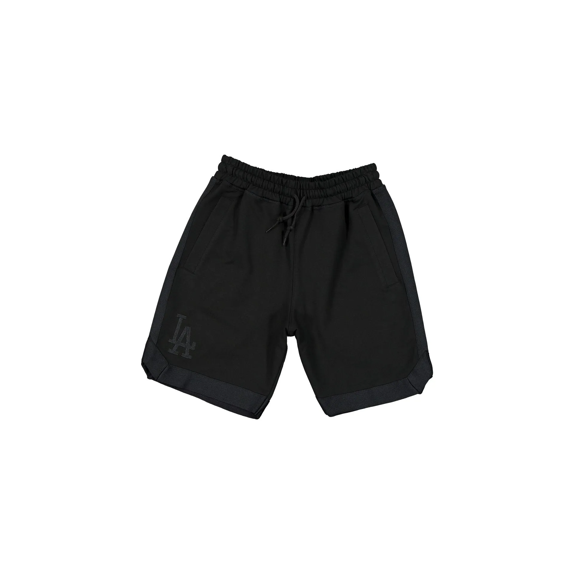 Los Angeles Dodgers Black on Black Logo Select Shorts sold by New Era