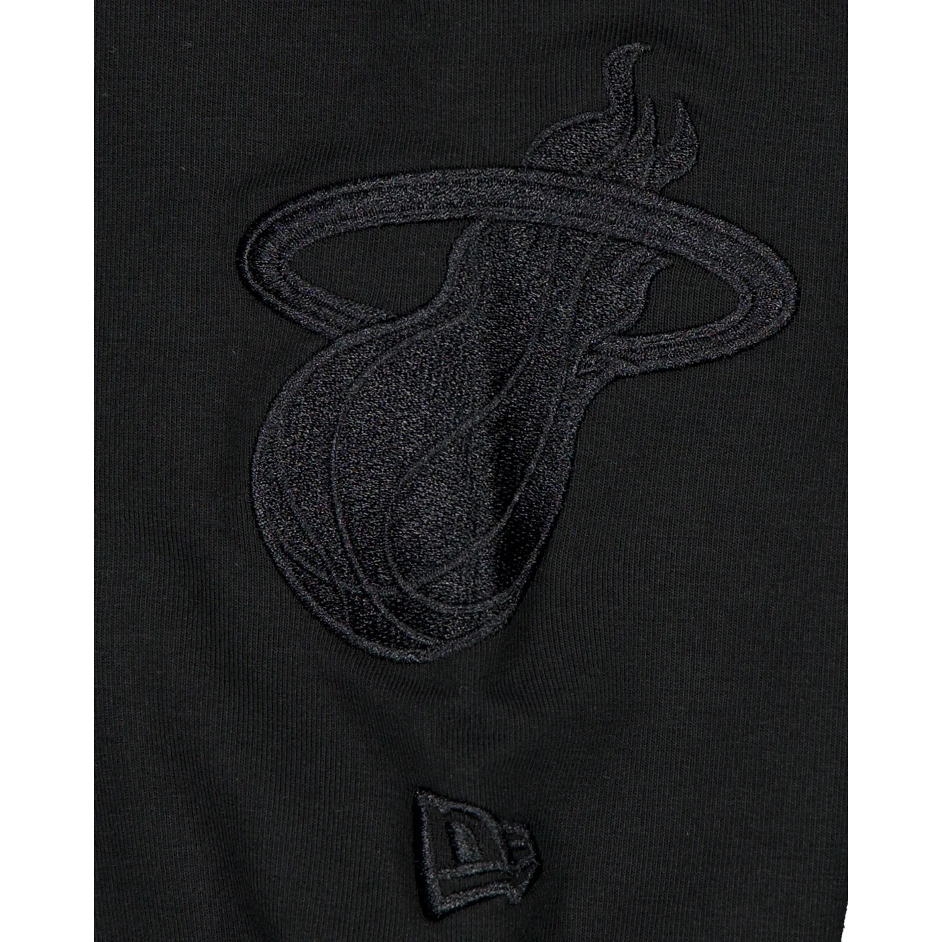 Miami Heat Black on Black Logo Select Hoodie sold by New Era product image thumbnail 3