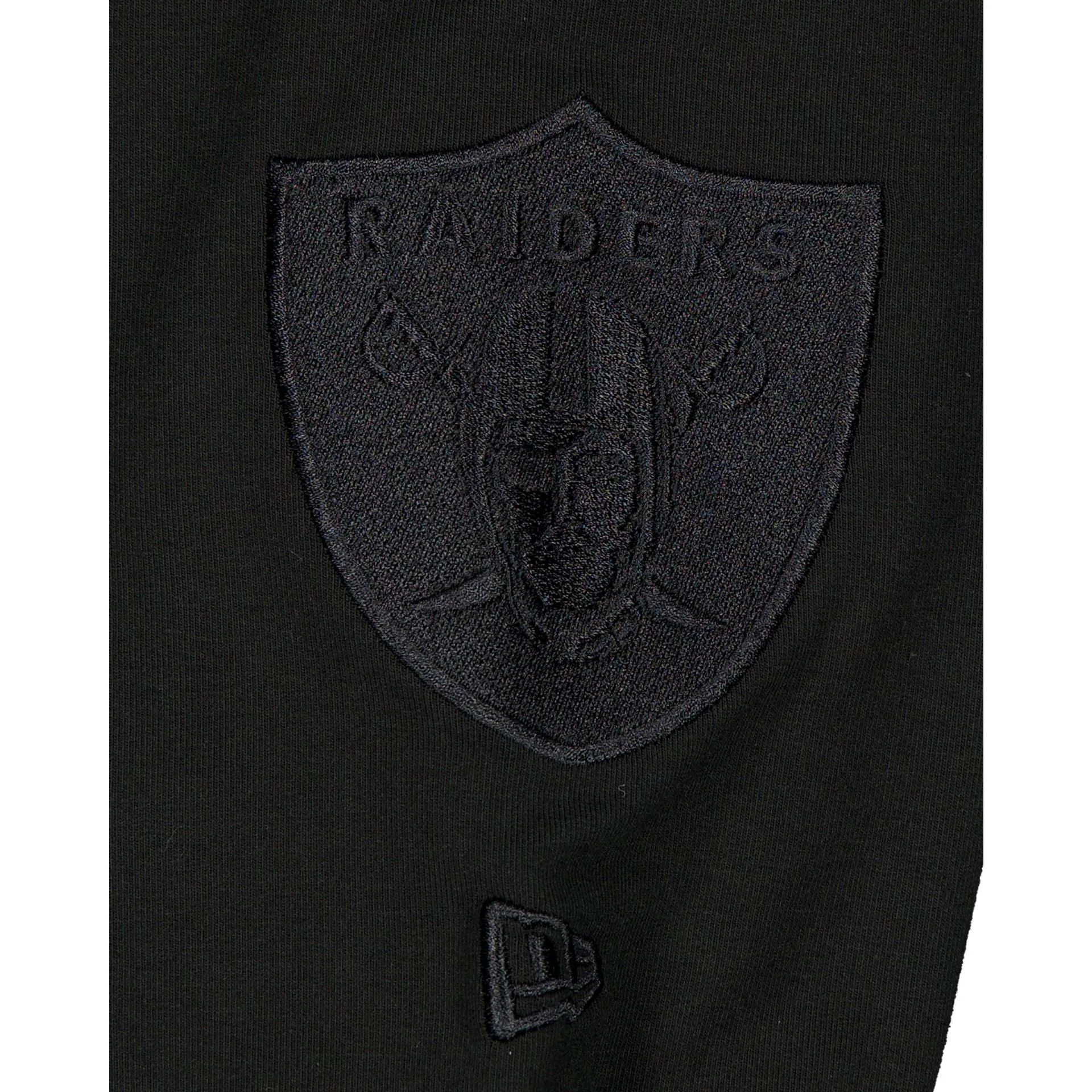 Las Vegas Raiders Black on Black Logo Select Hoodie sold by New Era product image thumbnail 3