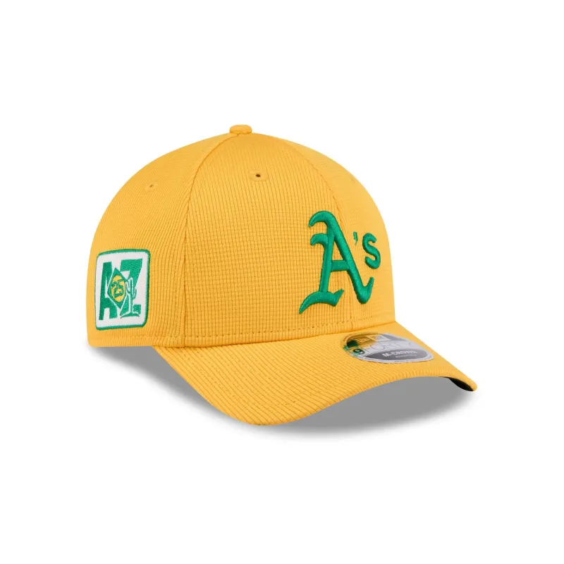 Athletics 2025 Spring Training 9FORTY M-Crown Snapback Hat sold by New Era