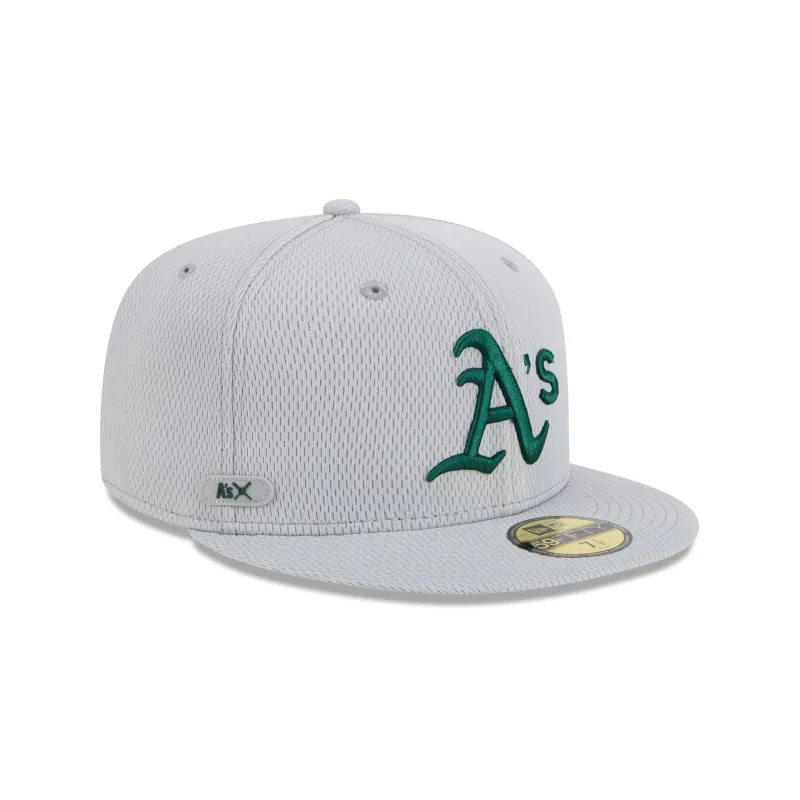 Athletics 2025 Clubhouse Gray 59FIFTY Fitted Hat sold by New Era
