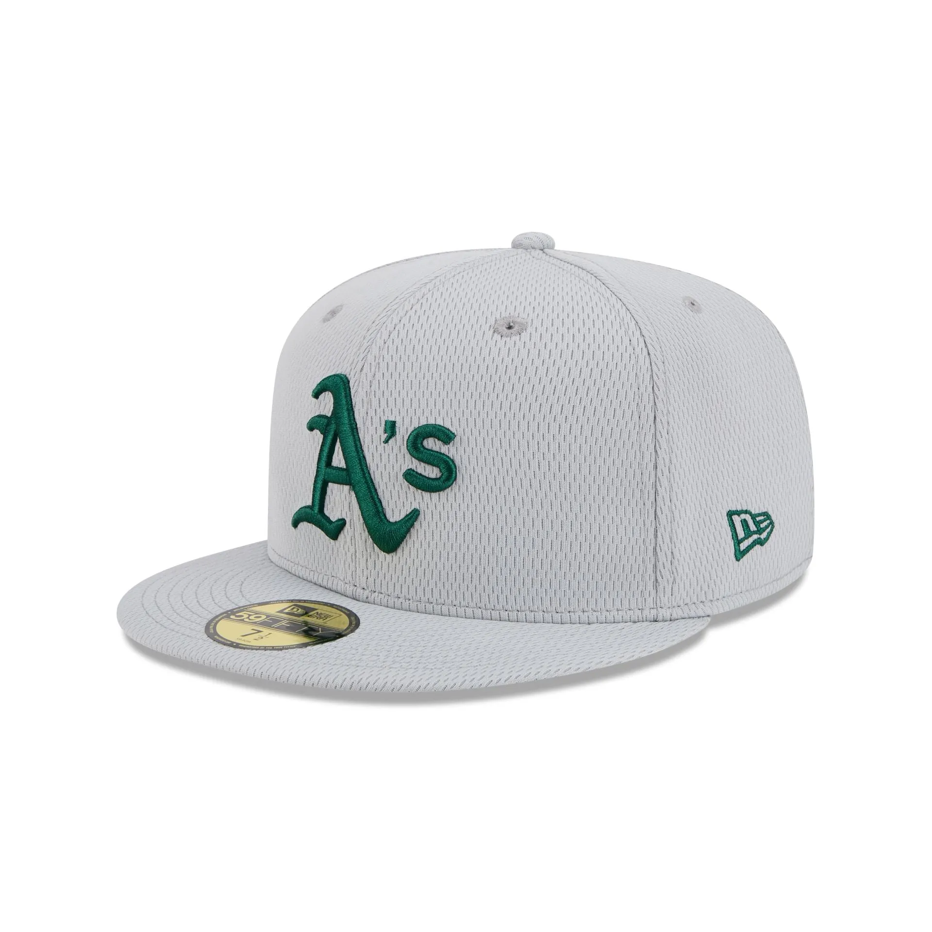 Athletics 2025 Clubhouse Gray 59FIFTY Fitted Hat sold by New Era product image thumbnail 3