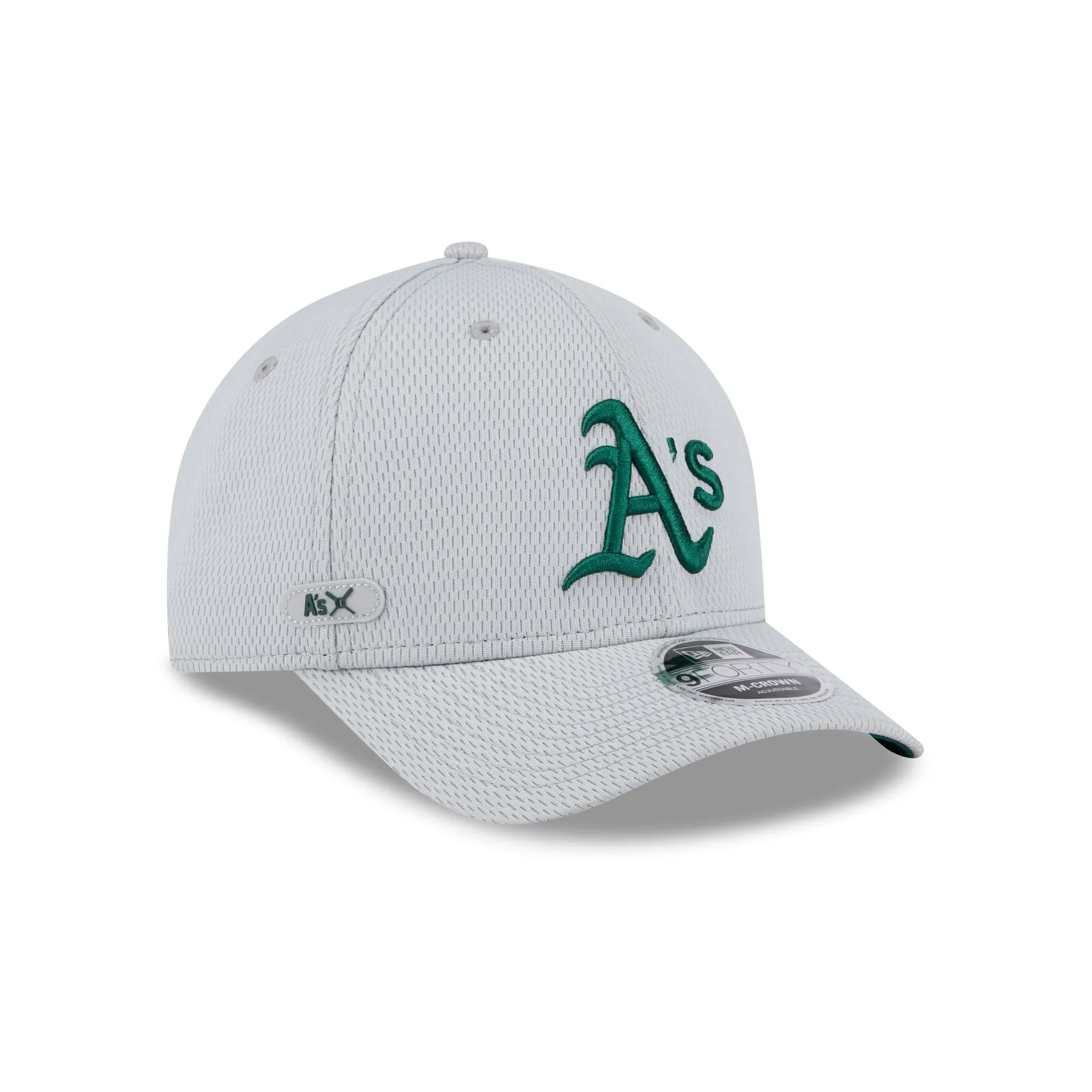 Athletics 2025 Clubhouse Gray 9FORTY M-Crown Snapback Hat sold by New Era
