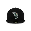 Athletics 2025 Clubhouse Alt Black 59FIFTY Fitted Hat sold by New Era