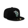 Athletics 2025 Clubhouse Alt Black 59FIFTY Fitted Hat sold by New Era