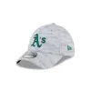 Athletics 2025 Clubhouse Gray 39THIRTY Stretch Fit sold by New Era