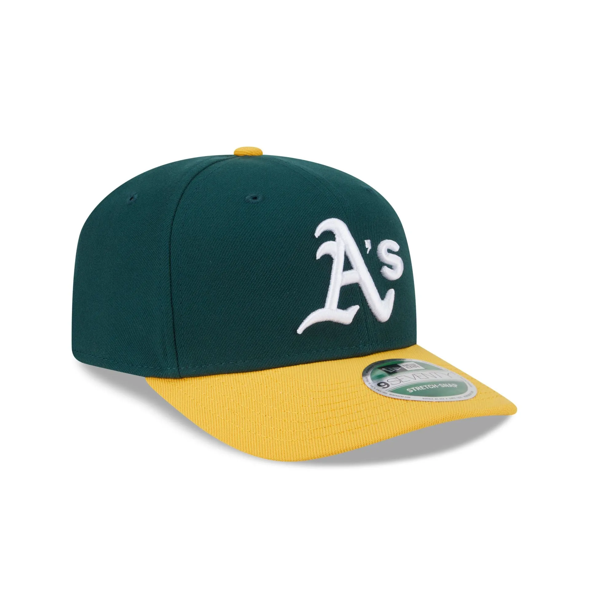 Athletics Home Authentic Collection 9SEVENTY Stretch-Snap Hat sold by New Era product image thumbnail 3