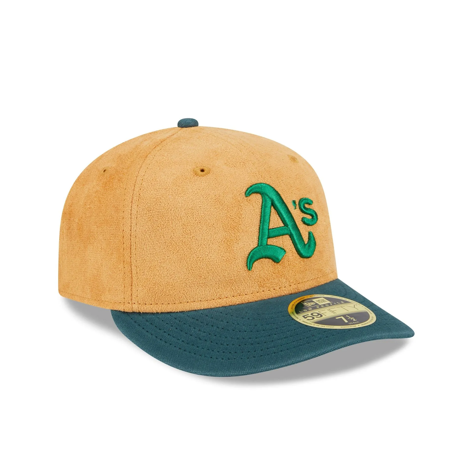 Athletics Tan Texture Low Profile 59FIFTY Fitted Hat sold by New Era product image thumbnail 3