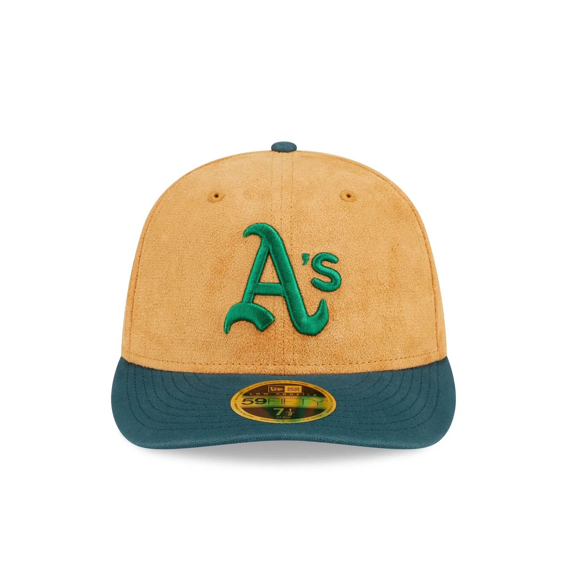 Athletics Tan Texture Low Profile 59FIFTY Fitted Hat sold by New Era product image thumbnail 2