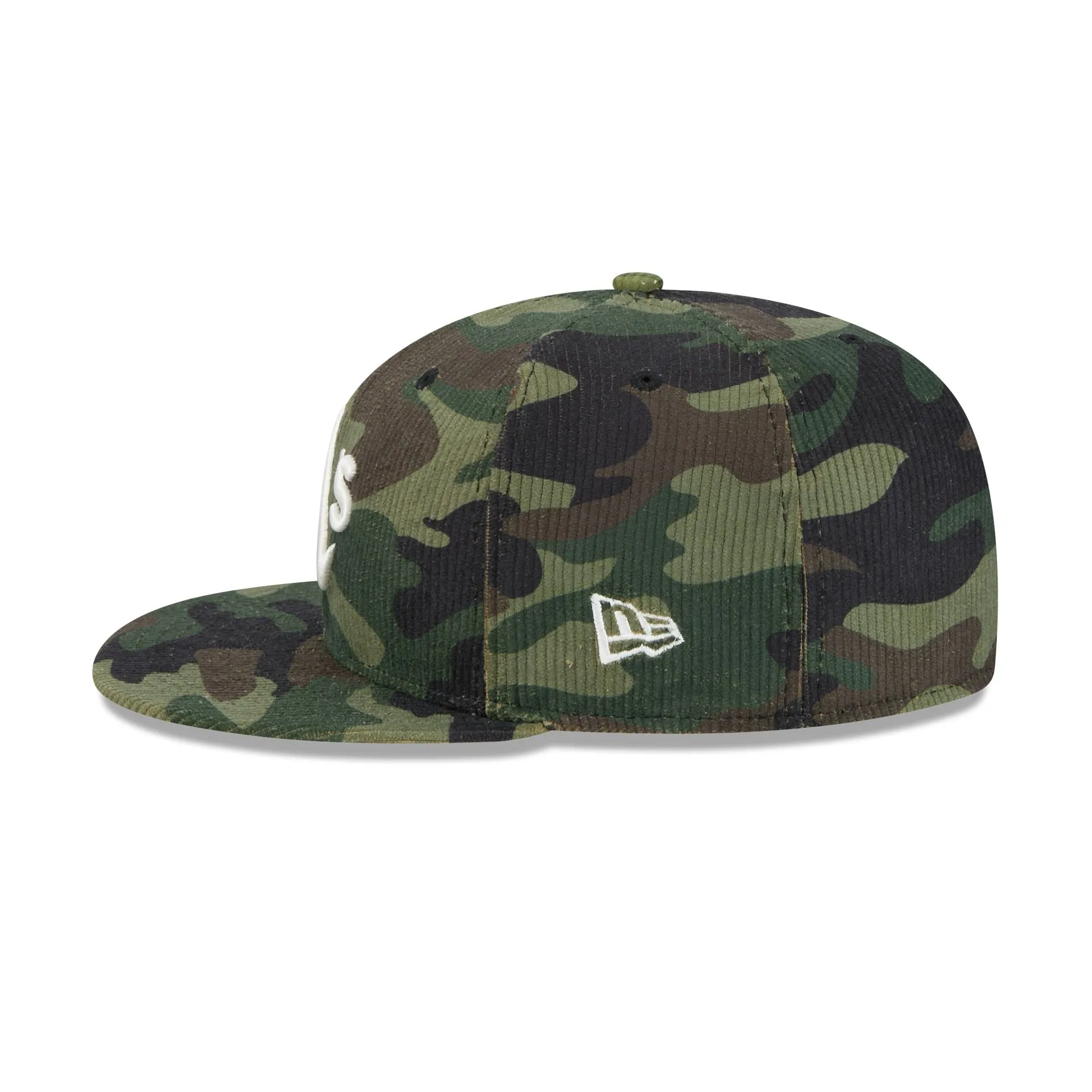 Athletics Camo Cord 59FIFTY Fitted Hat sold by New Era product image thumbnail 4