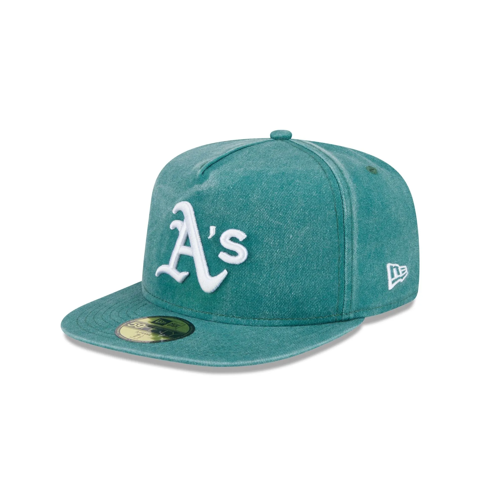 Athletics Pigment Dye 59FIFTY A-Frame Fitted Hat sold by New Era