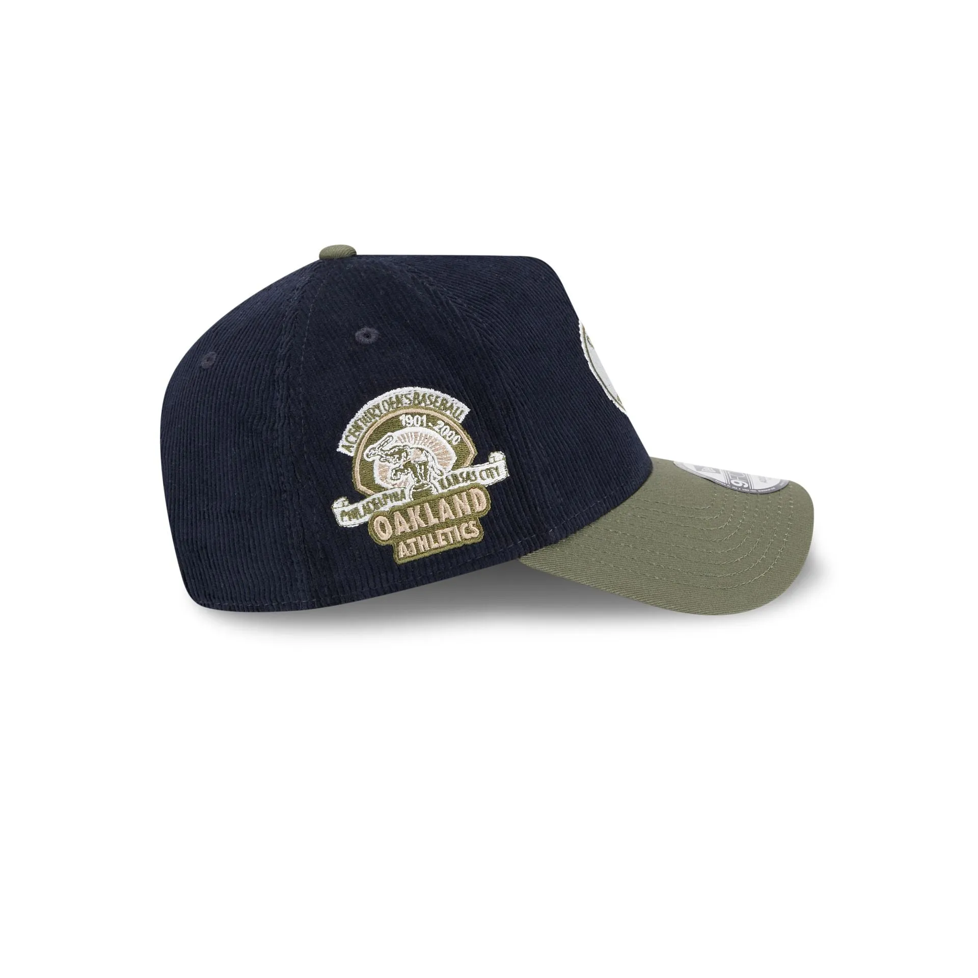 Athletics Navy 9FORTY A-Frame Snapback Hat sold by New Era product image thumbnail 4