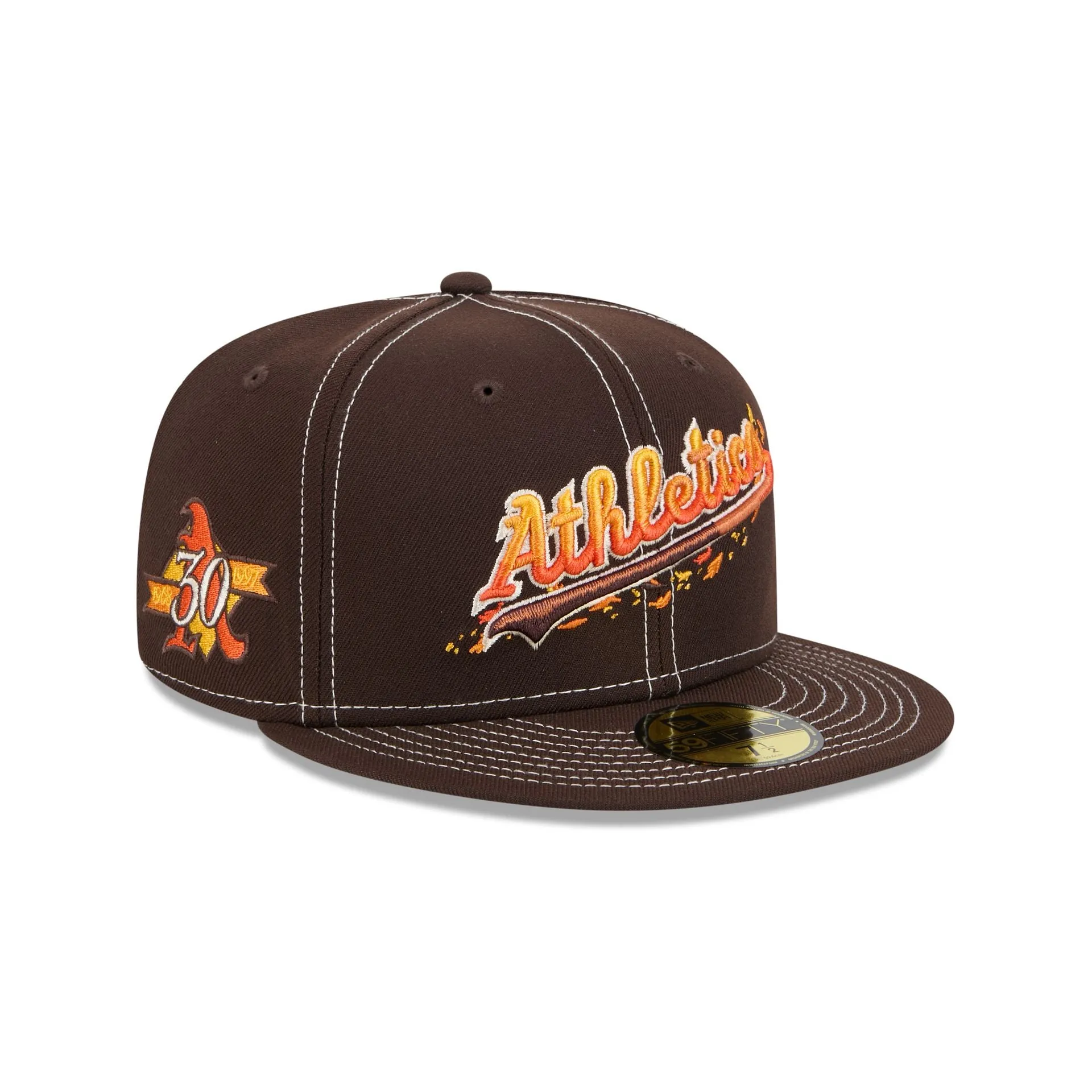 Athletics Fall Foliage 59FIFTY Fitted Hat sold by New Era