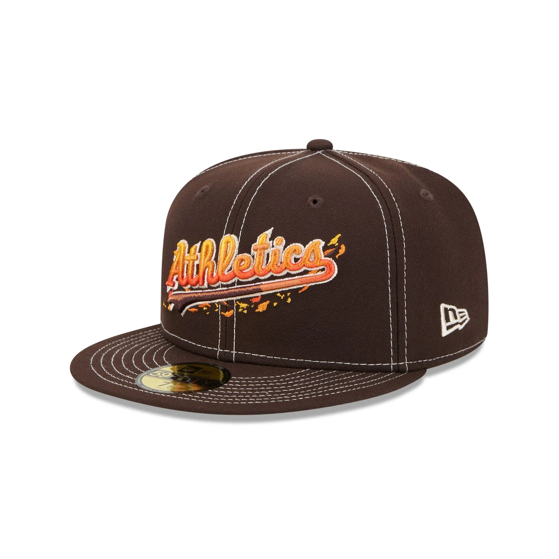 Athletics Fall Foliage 59FIFTY Fitted Hat sold by New Era product image thumbnail 3