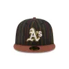 Athletics Vintage Herringbone 59FIFTY Fitted Hat sold by New Era