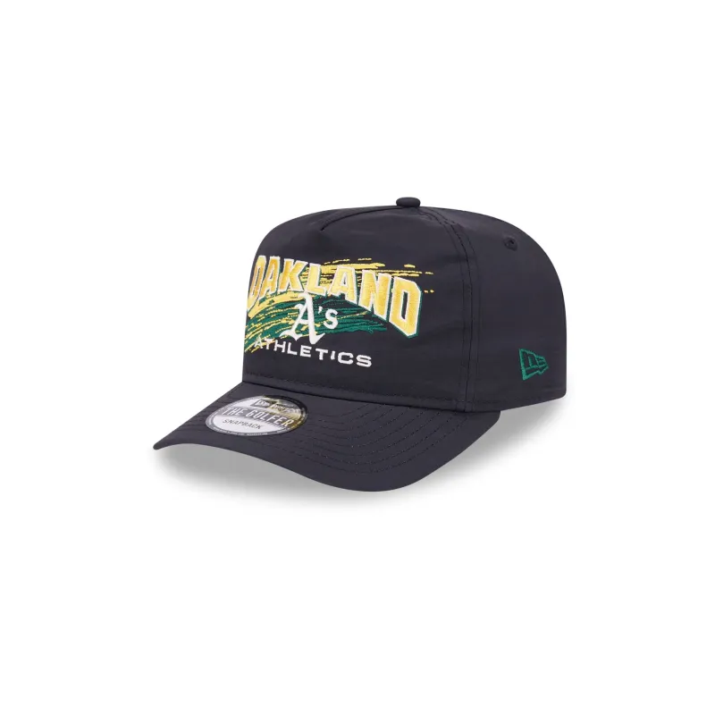 Athletics Throwback Brush Golfer Hat sold by New Era