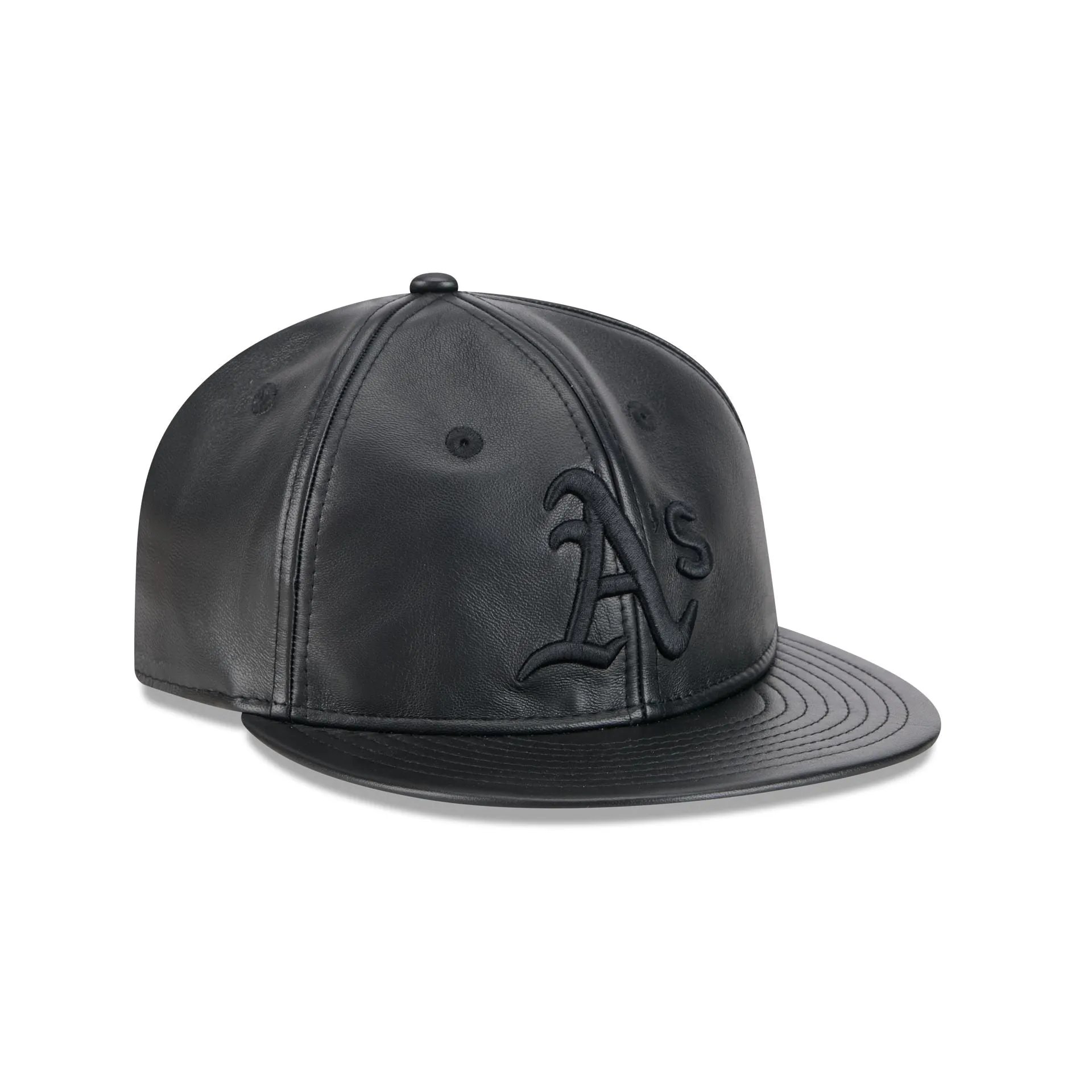 Athletics Genuine Leather Retro Crown 9FIFTY Strapback Hat sold by New Era product image thumbnail 3