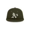 Athletics New Olive Wool Retro Crown 59FIFTY Fitted Hat sold by New Era
