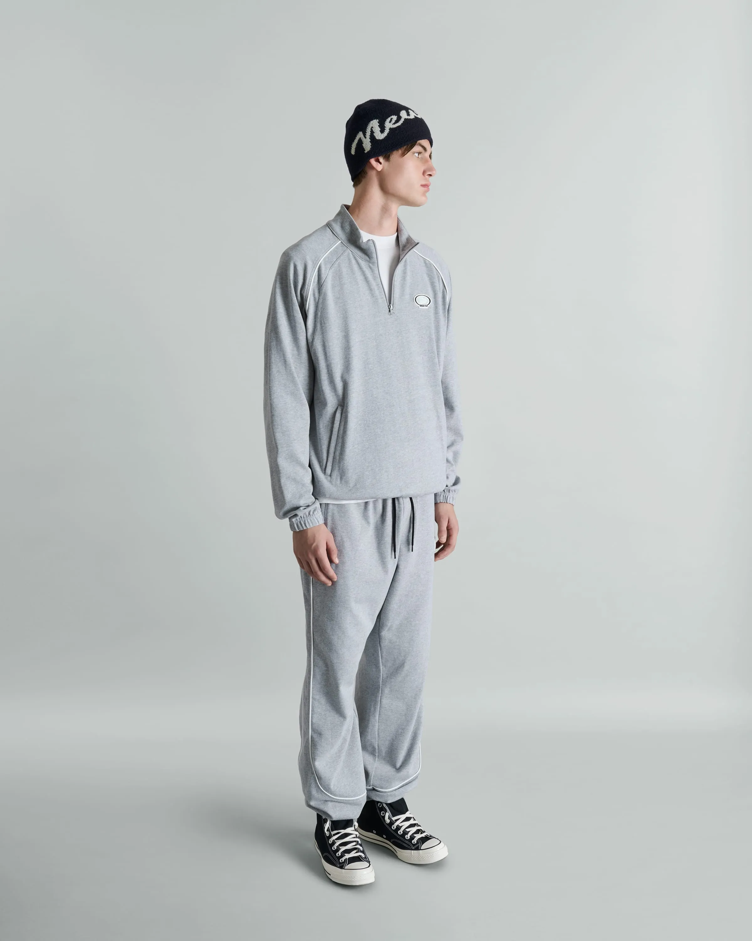 Shoreline Heather Gray Half-Zip Pullover sold by New Era product image thumbnail 5