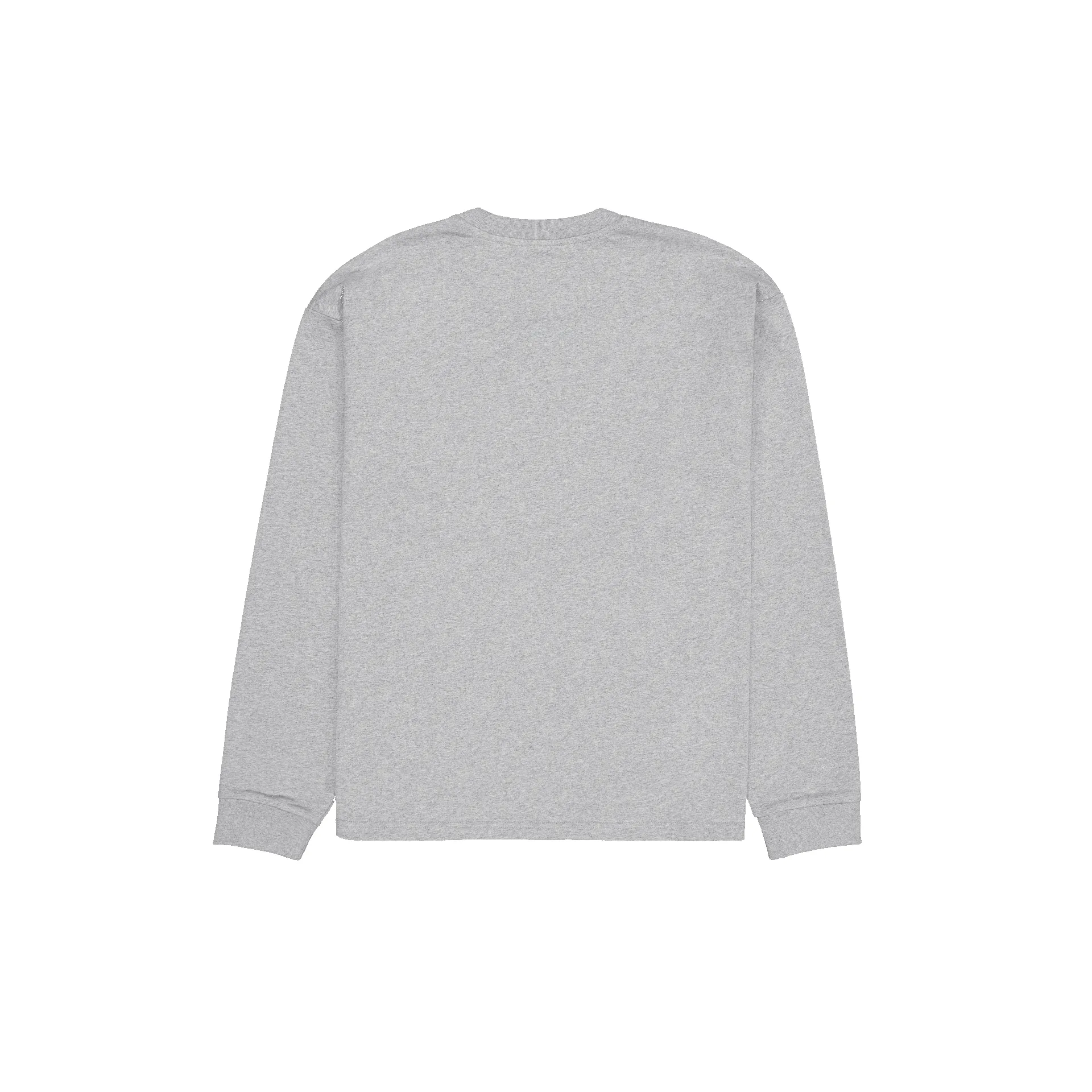 Aurora Heather Gray Long Sleeve Pocket T-Shirt sold by New Era product image thumbnail 2