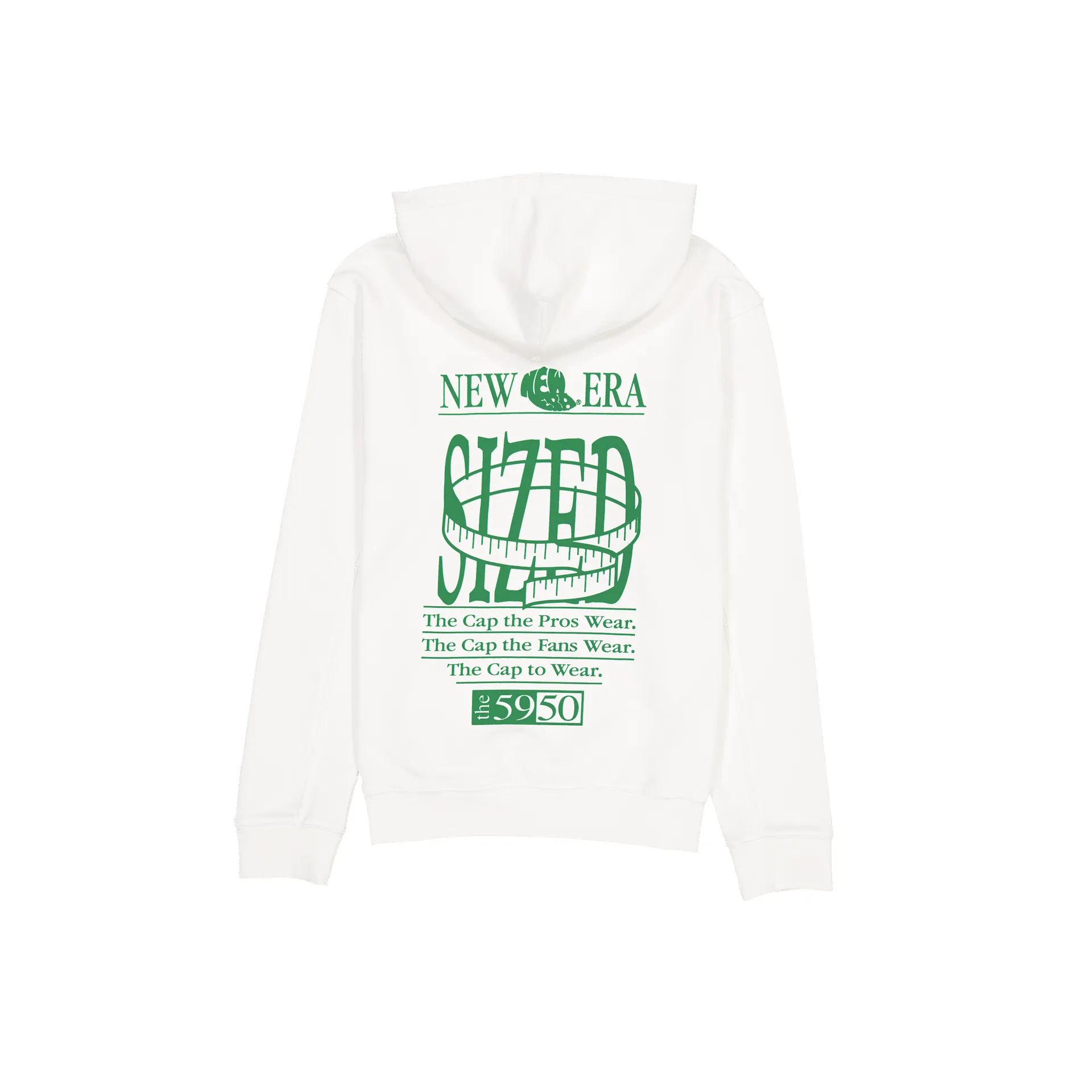Sized Graphic College White Hoodie sold by New Era