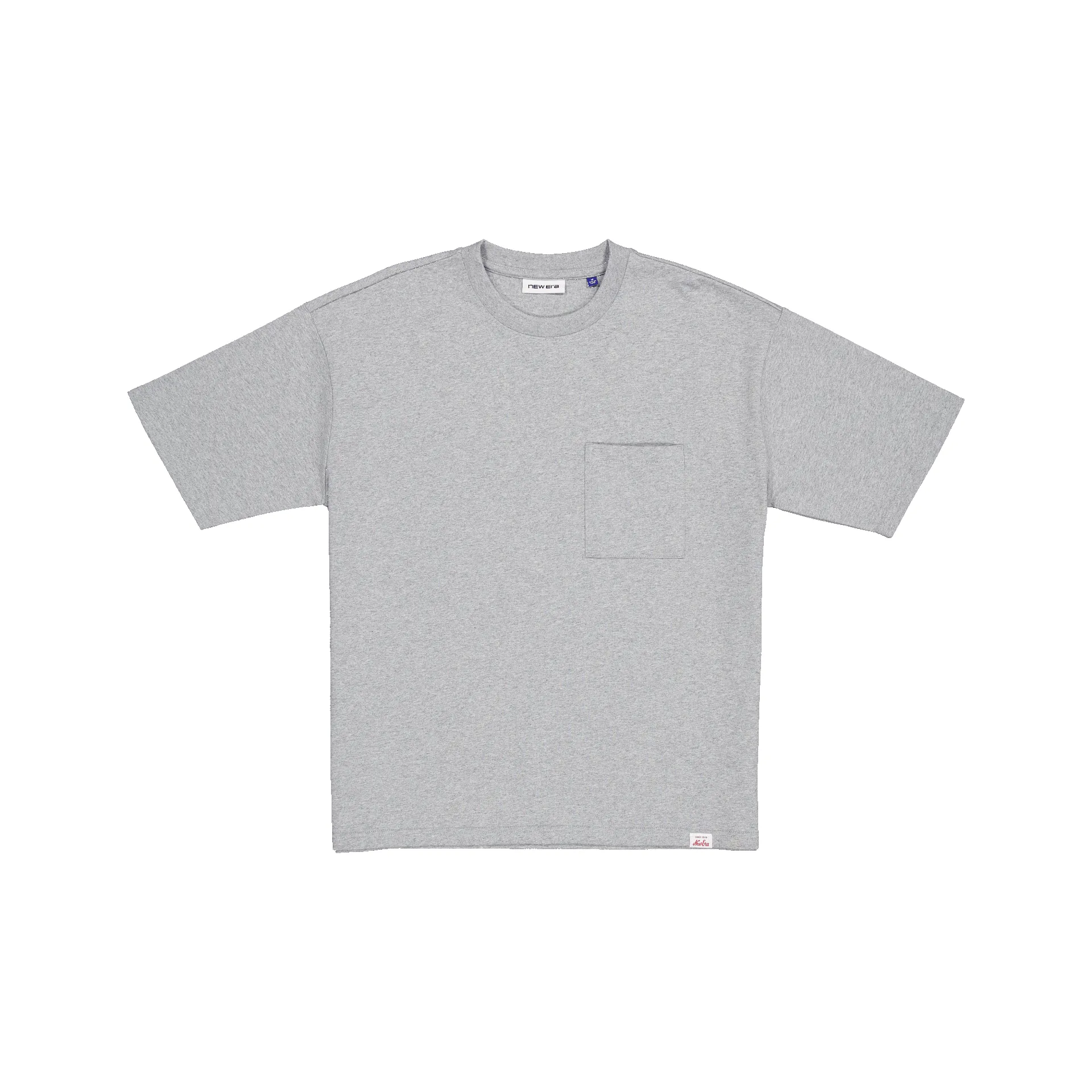 Aurora Heather Gray Pocket T-Shirt sold by New Era