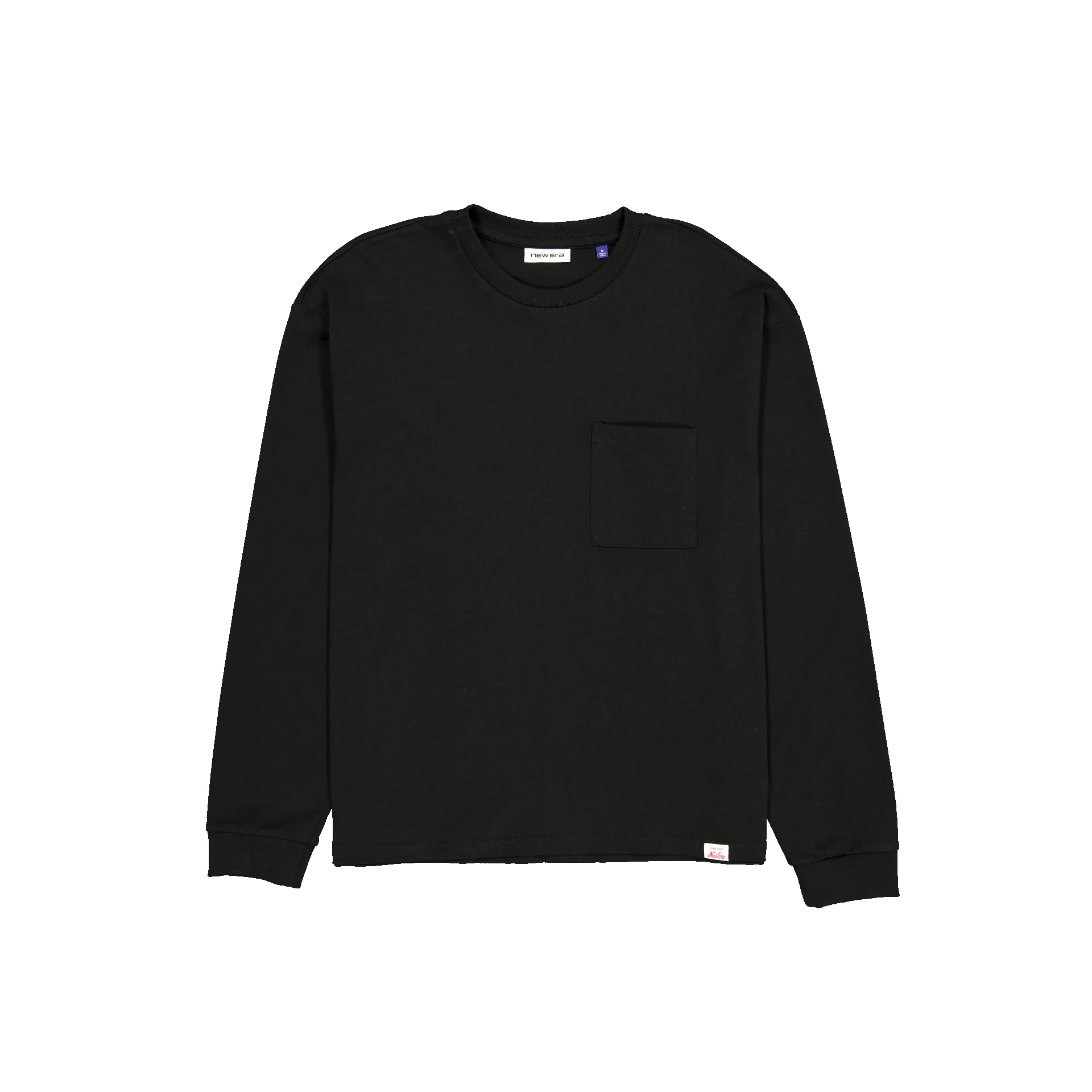 Aurora Black Long Sleeve Pocket T-Shirt sold by New Era