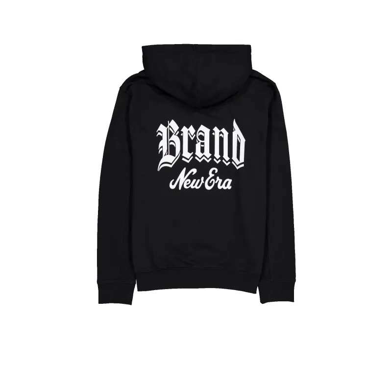 Blackletter Black Hoodie sold by New Era