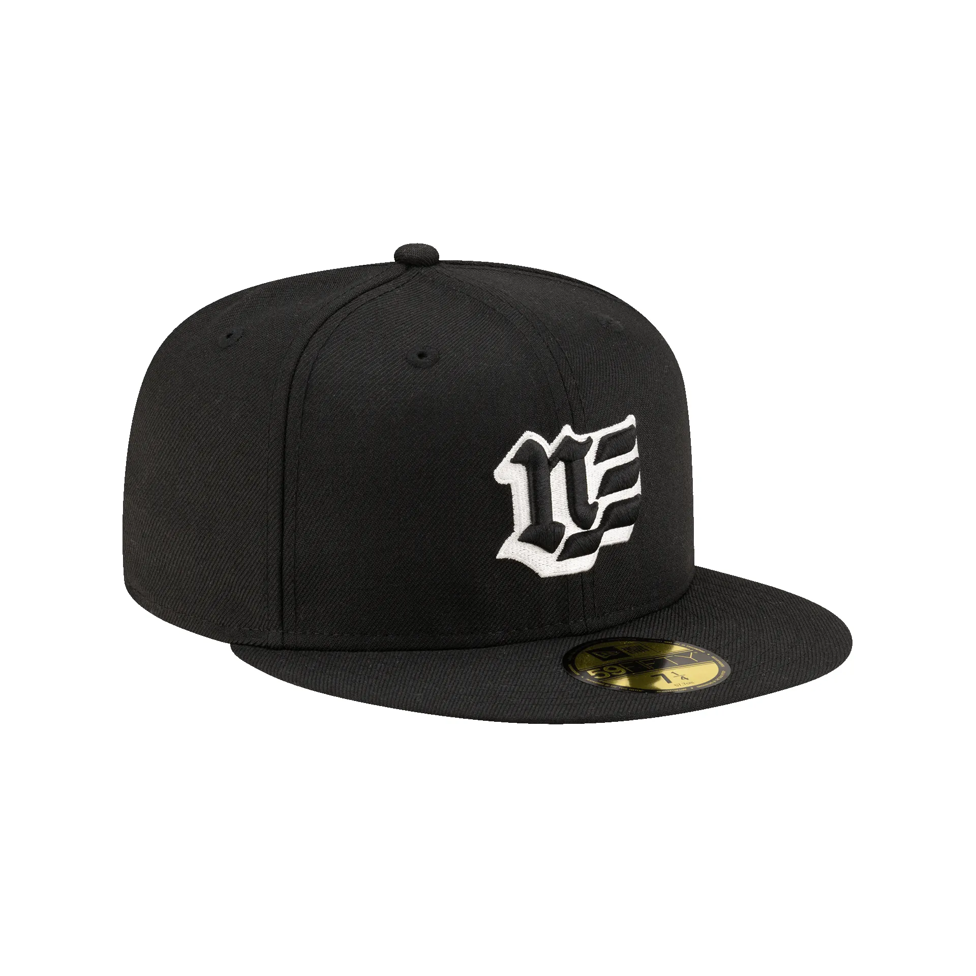 Blackletter Black 59FIFTY Fitted Hat sold by New Era product image thumbnail 4