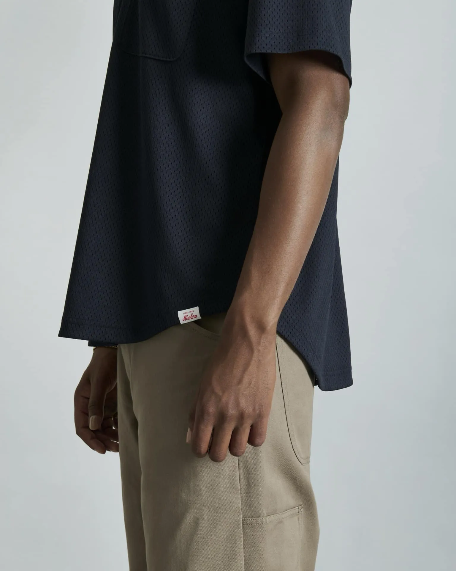 Orchard Navy V-Neck Pullover Jersey sold by New Era product image thumbnail 5