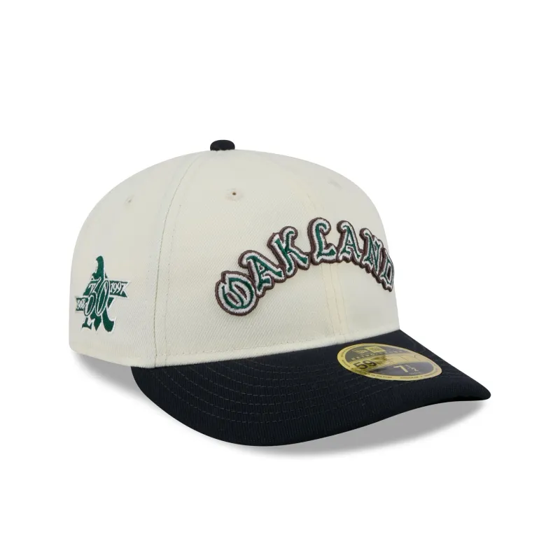 Athletics Forest Visor Retro Crown 59FIFTY Fitted Hat sold by New Era