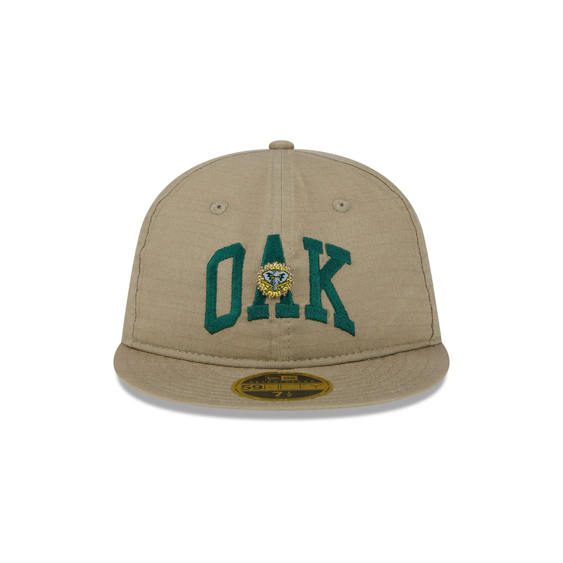 Athletics Logo Pin Retro Crown 59FIFTY Fitted Hat sold by New Era product image thumbnail 2