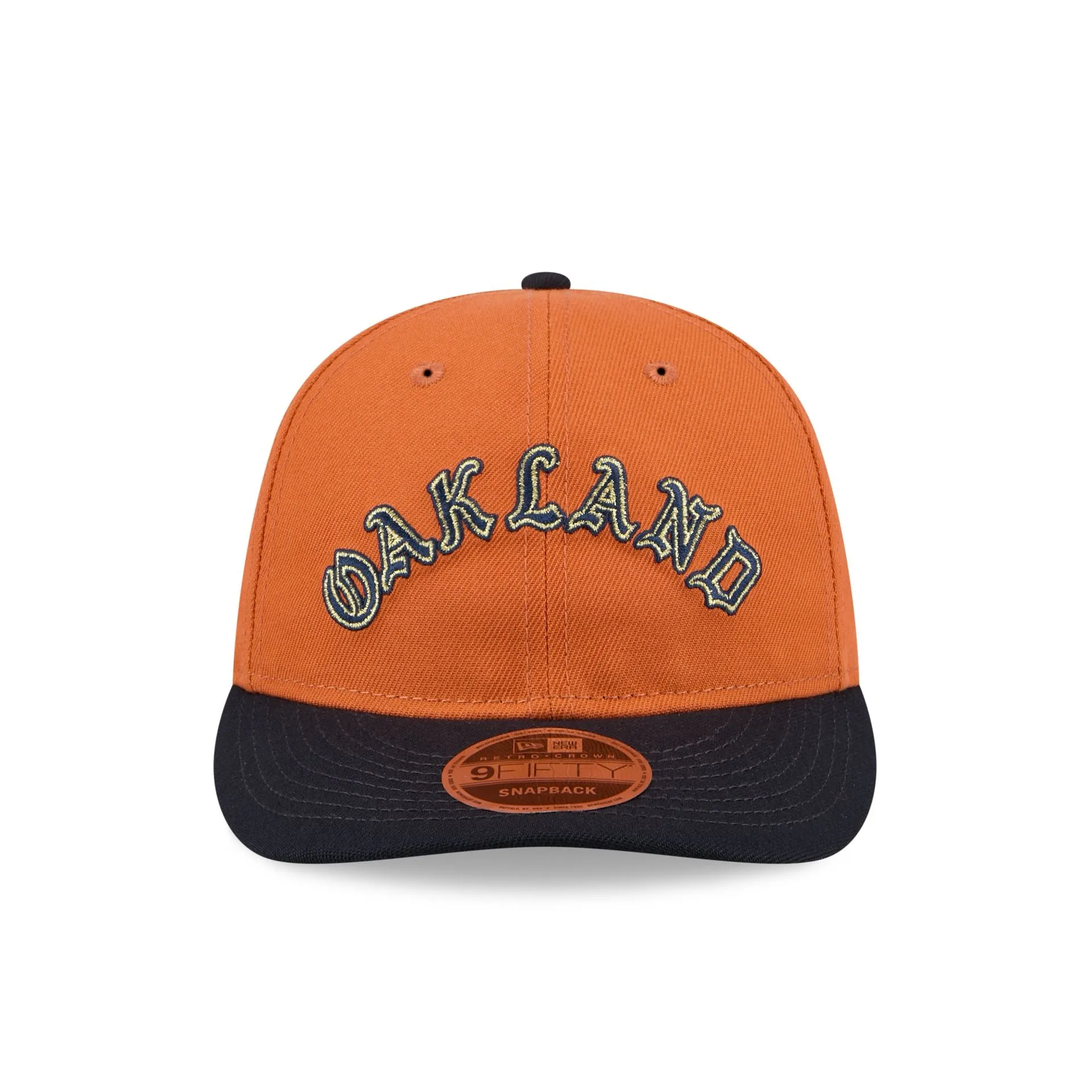 Athletics Gold Wood Retro Crown 9FIFTY Snapback Hat sold by New Era product image thumbnail 2