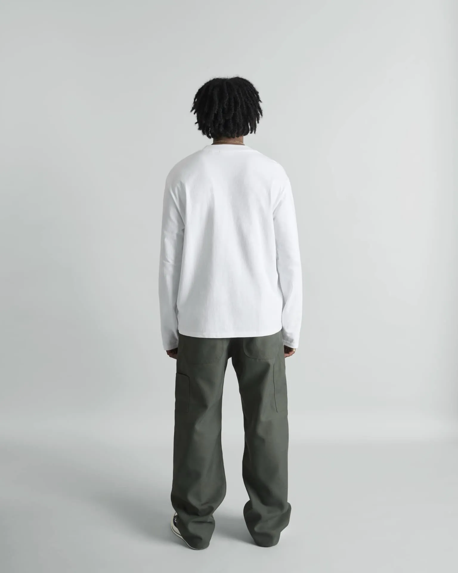 Erhardt White Long Sleeve T-Shirt sold by New Era product image thumbnail 5