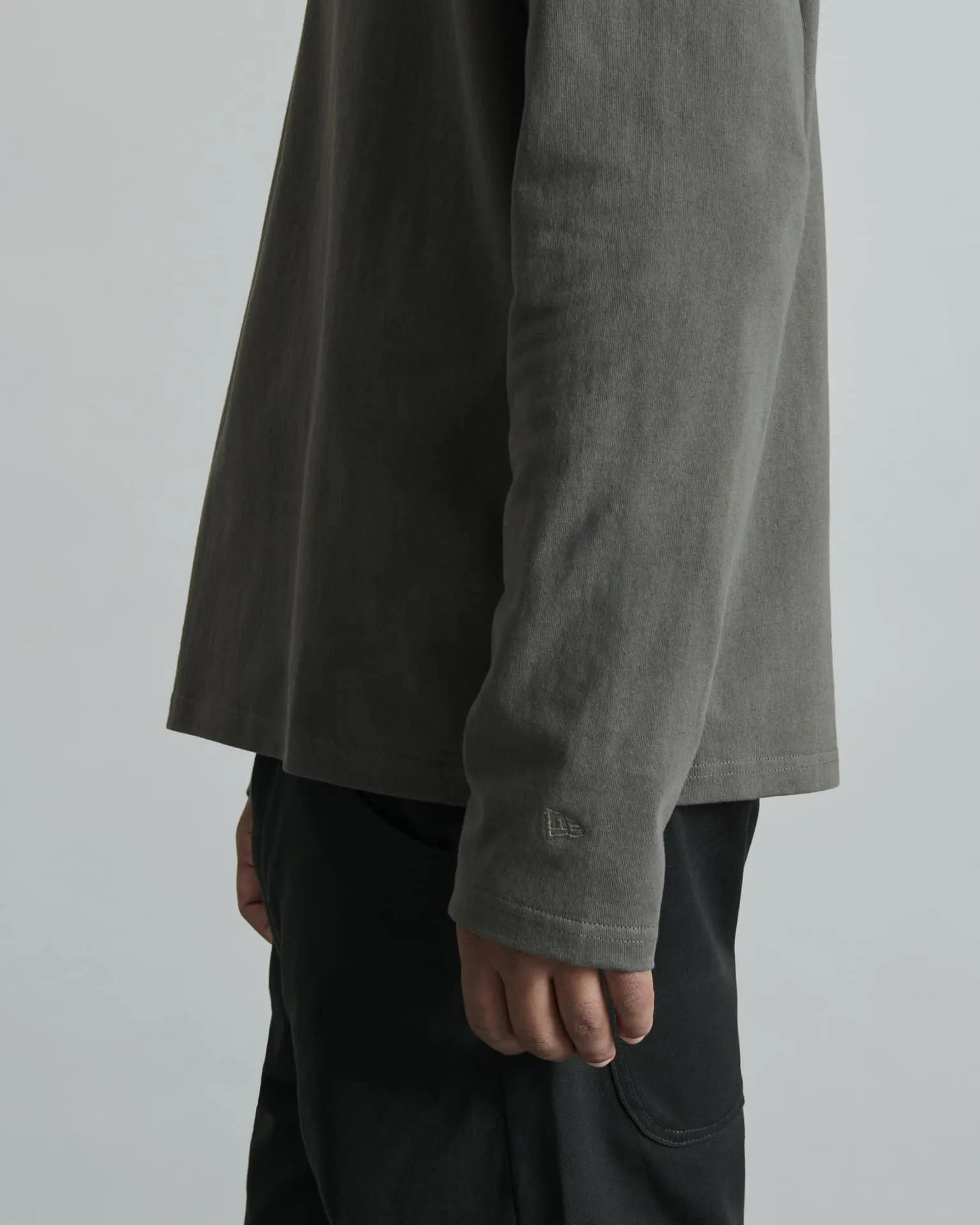 Erhardt Dusty Charcoal Long Sleeve T-Shirt sold by New Era product image thumbnail 4