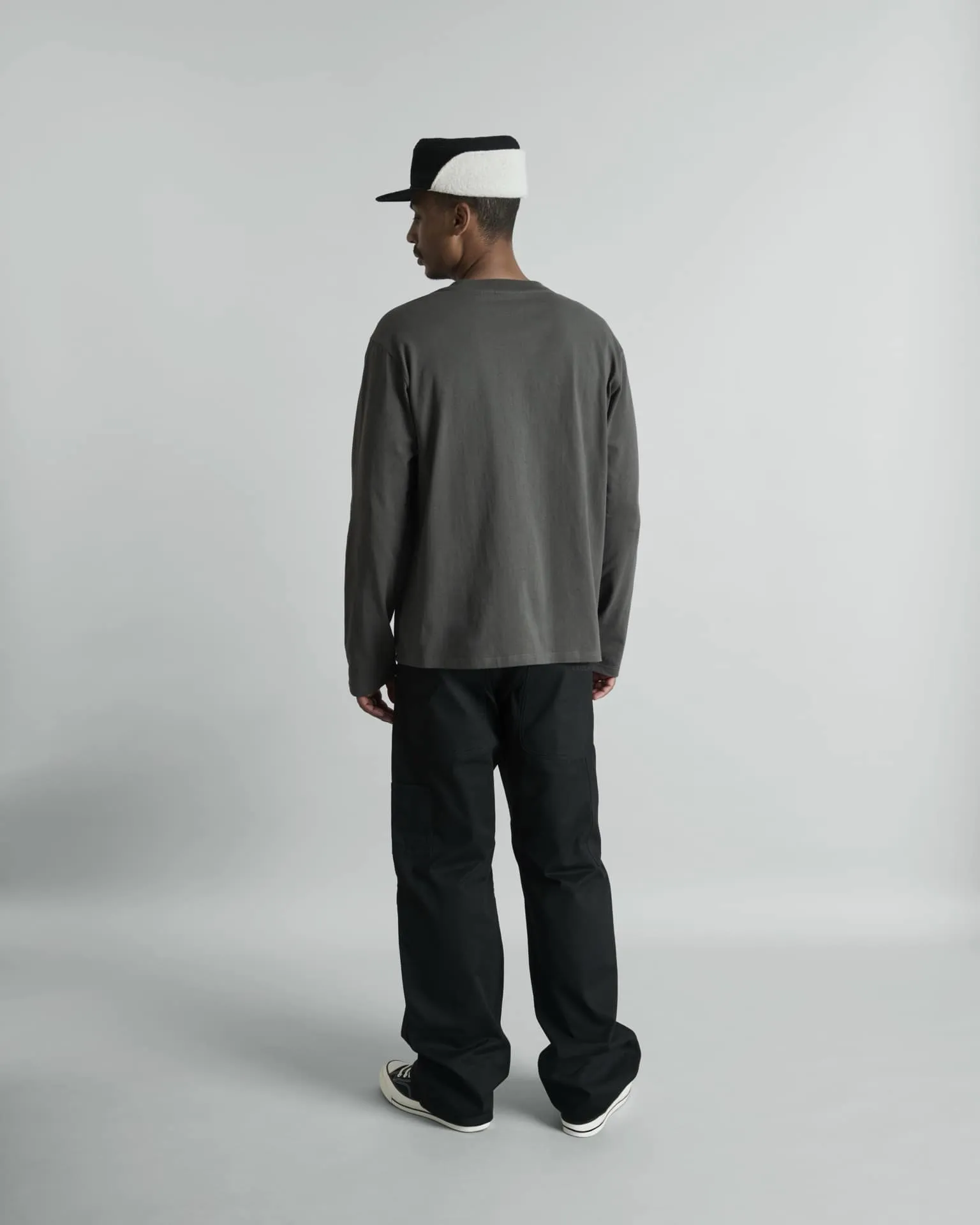 Erhardt Dusty Charcoal Long Sleeve T-Shirt sold by New Era product image thumbnail 5