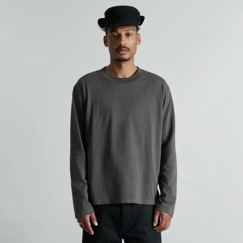 Erhardt Dusty Charcoal Long Sleeve T-Shirt sold by New Era