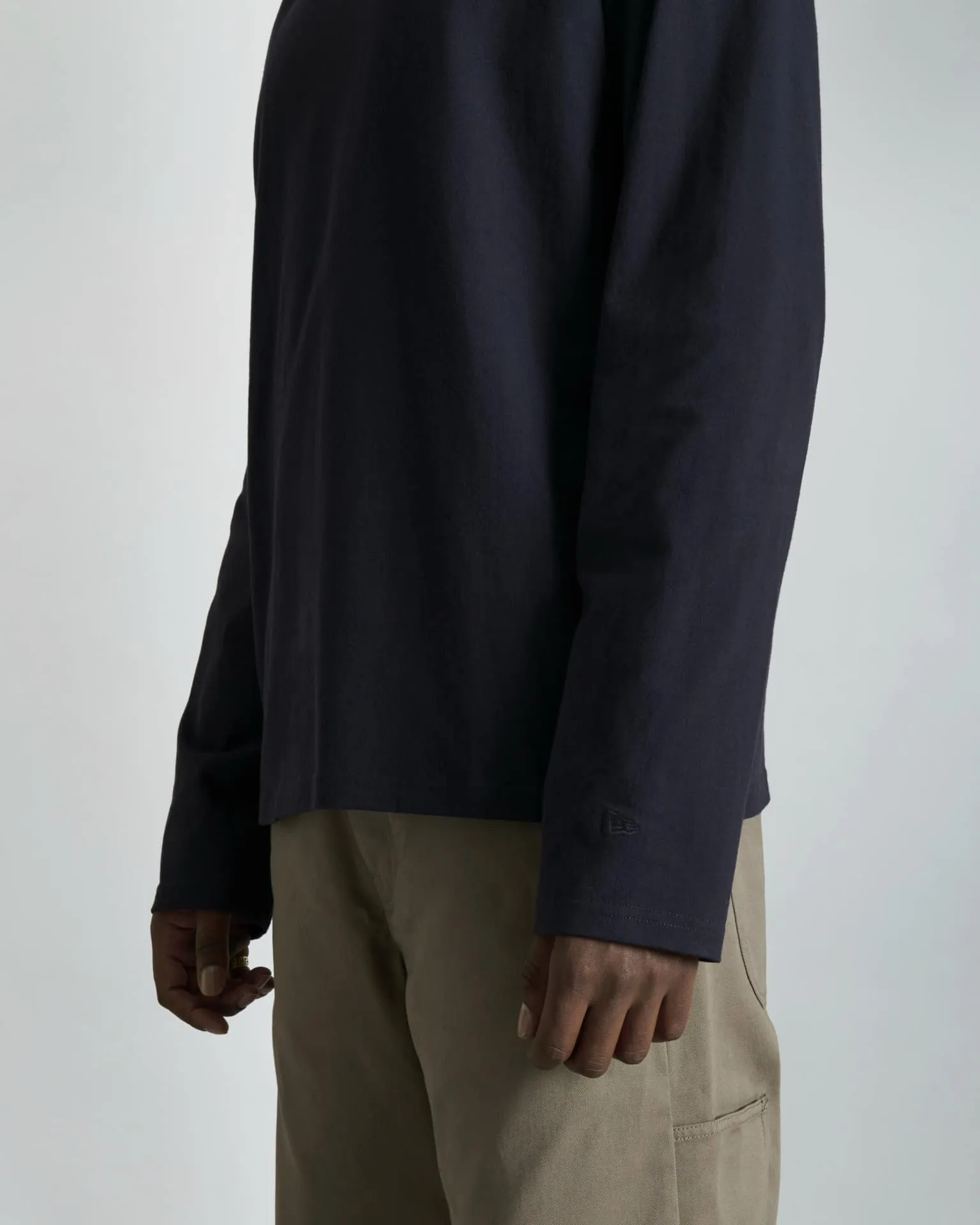 Erhardt Navy Long Sleeve T-Shirt sold by New Era product image thumbnail 4