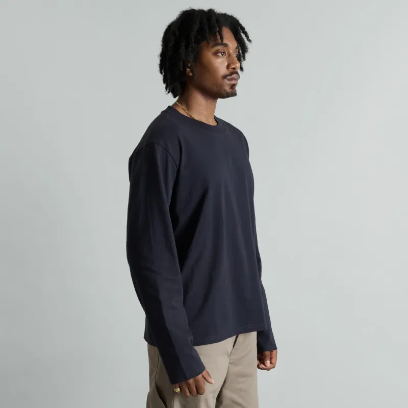 Erhardt Navy Long Sleeve T-Shirt sold by New Era