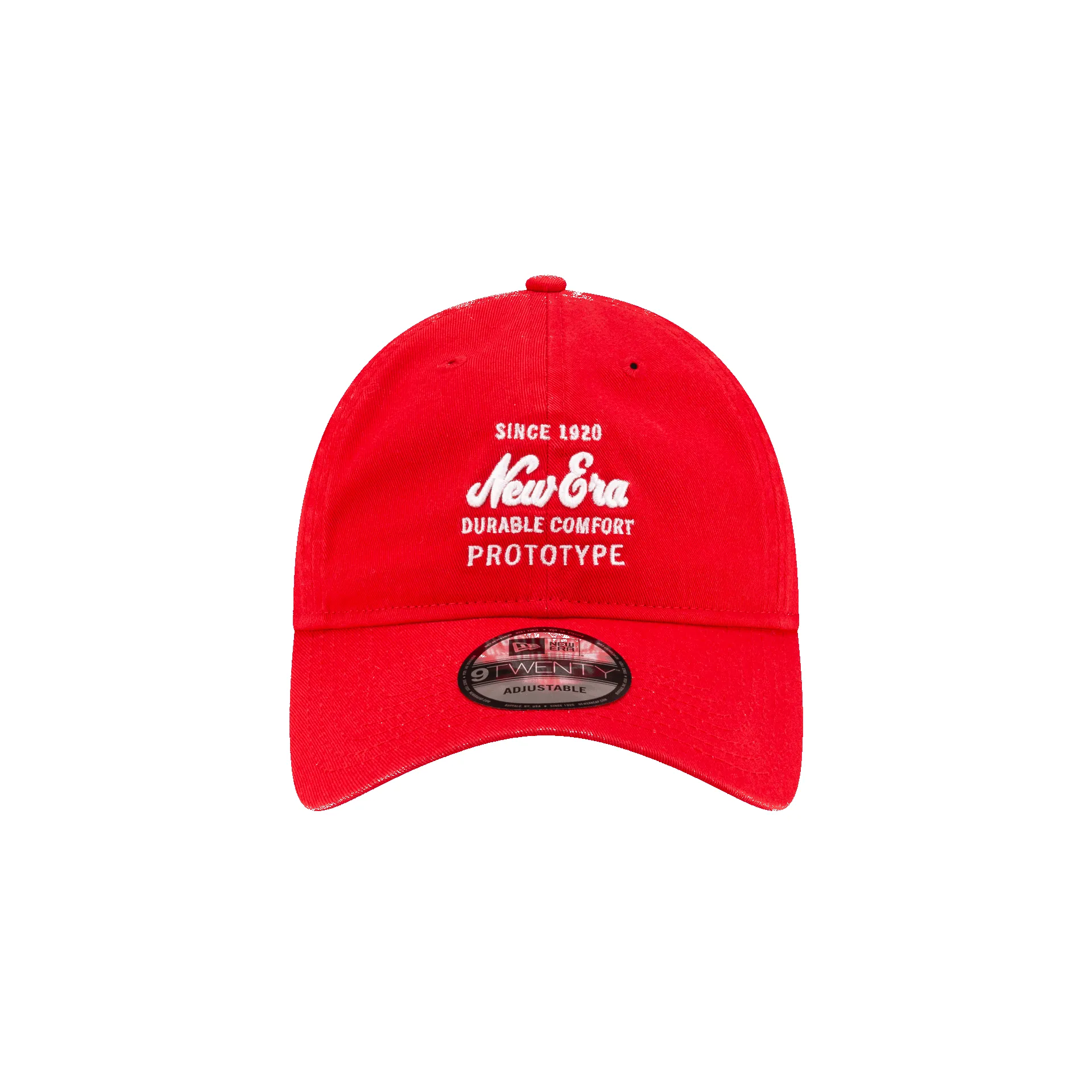 Prototype Front Door Red 9TWENTY Adjustable Hat sold by New Era product image thumbnail 2