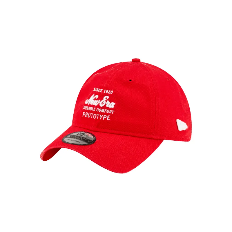 Prototype Front Door Red 9TWENTY Adjustable Hat sold by New Era