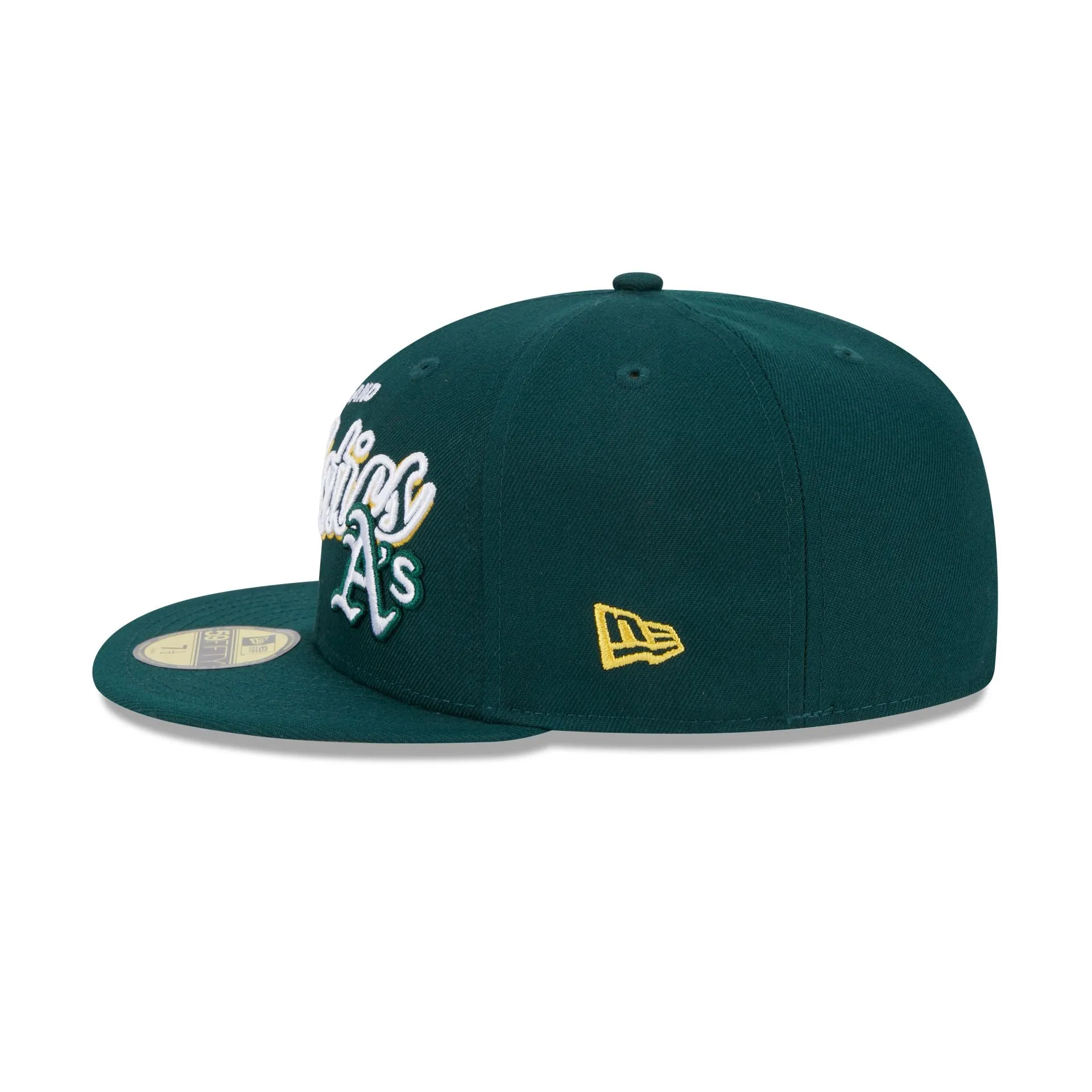 Athletics Script Sided 59FIFTY Fitted Hat sold by New Era product image thumbnail 5