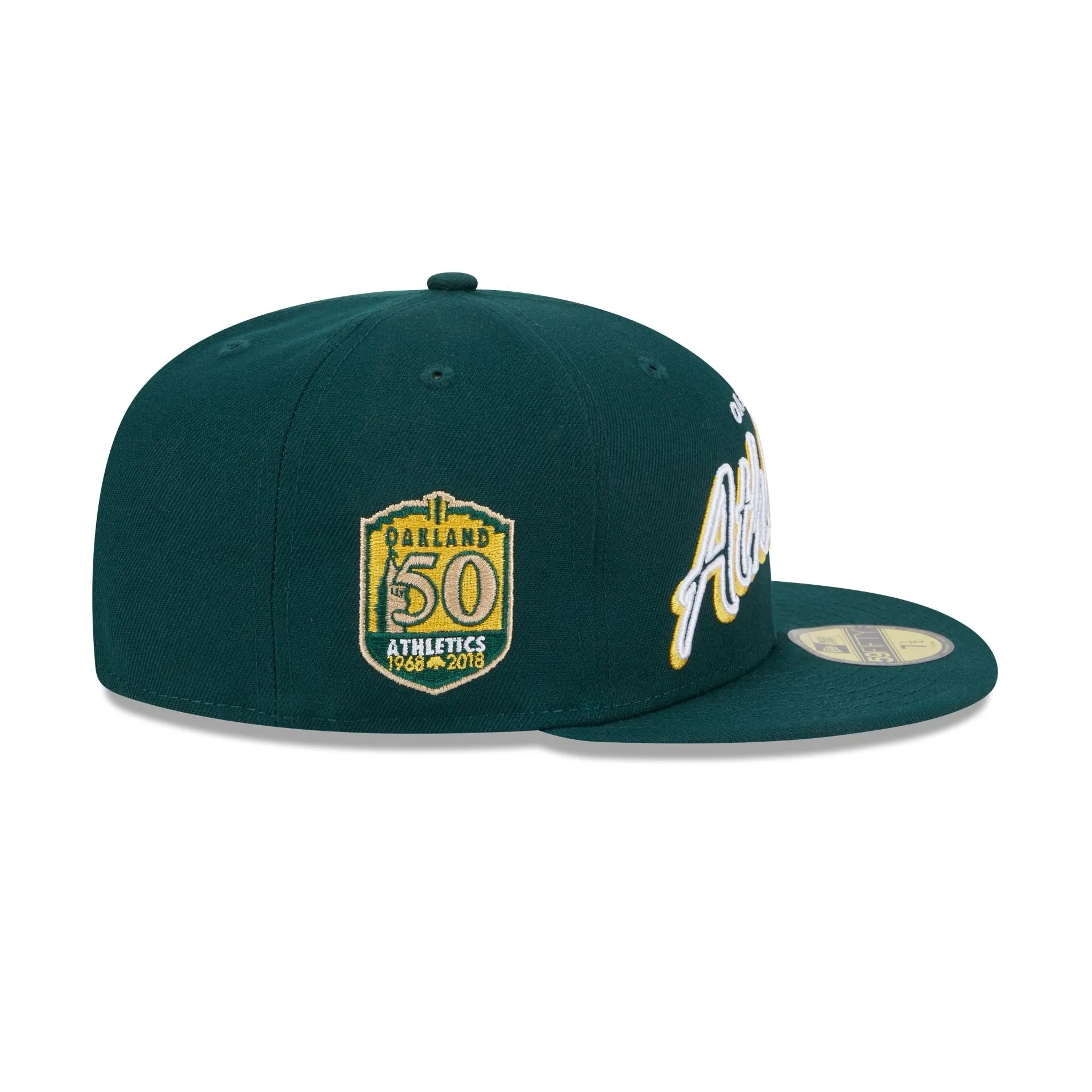 Athletics Script Sided 59FIFTY Fitted Hat sold by New Era product image thumbnail 4