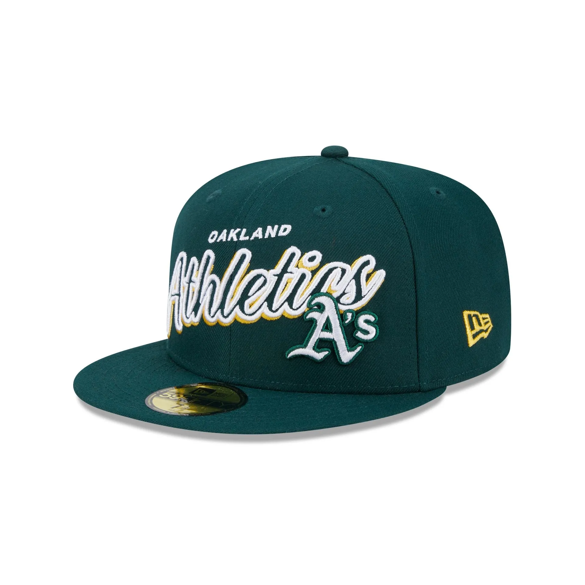 Athletics Script Sided 59FIFTY Fitted Hat sold by New Era product image thumbnail 3