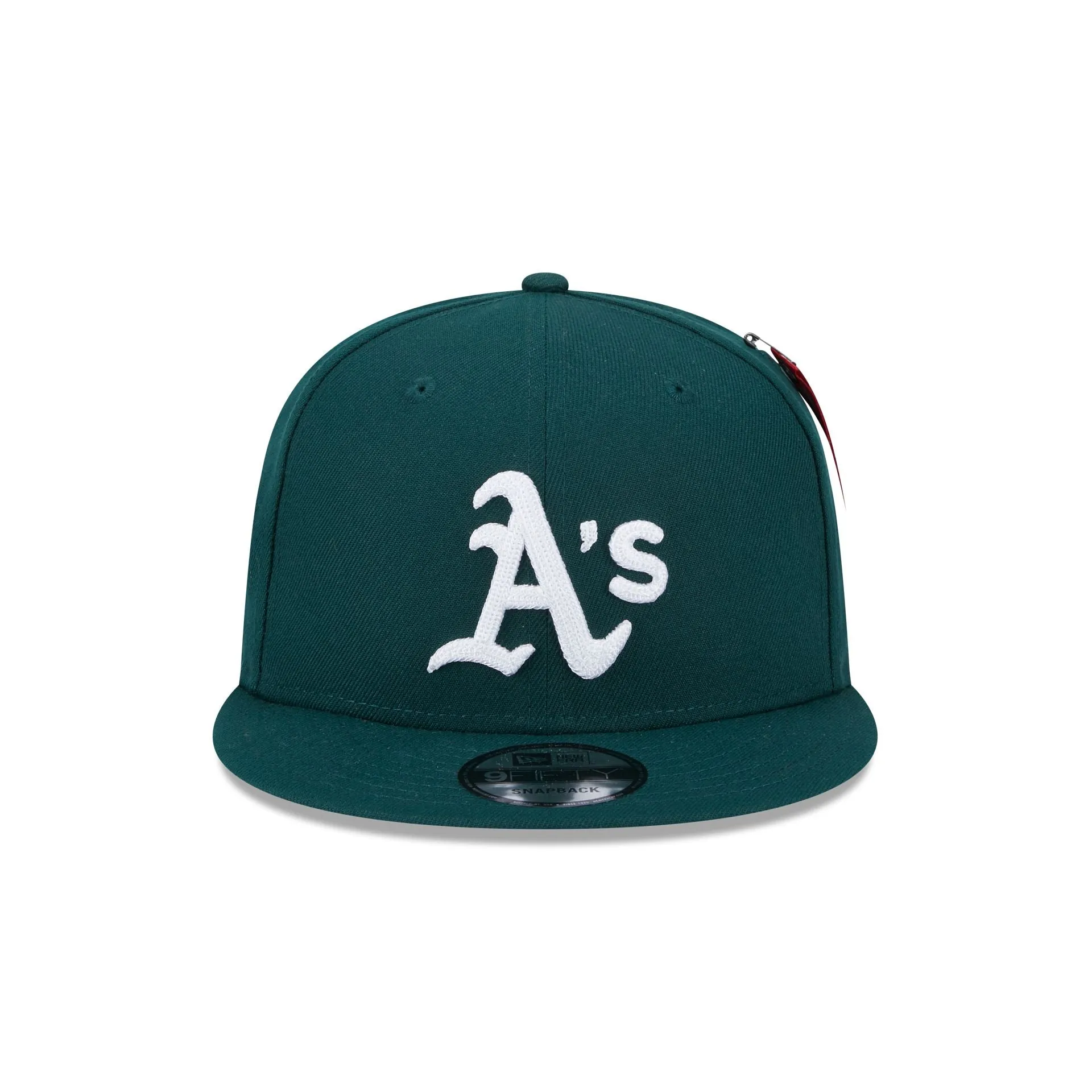 Alpha Industries x Athletics Green 9FIFTY Snapback Hat sold by New Era product image thumbnail 2