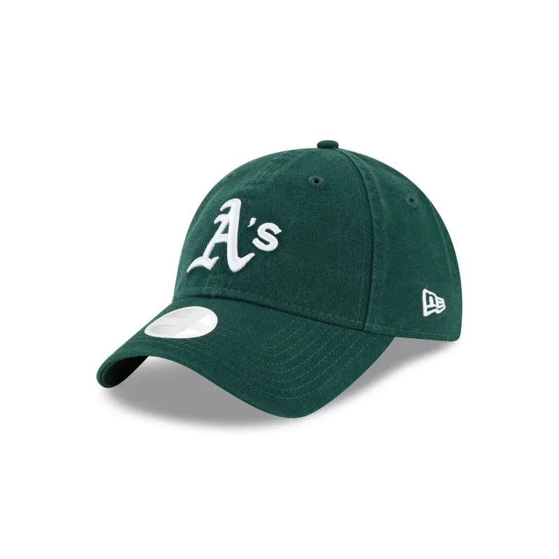 Athletics Women's Core Classic Green 9TWENTY Adjustable Hat sold by New Era