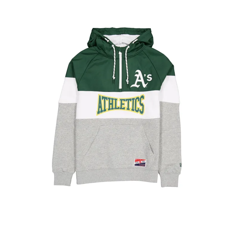 Athletics Throwback Color Block Hoodie sold by New Era