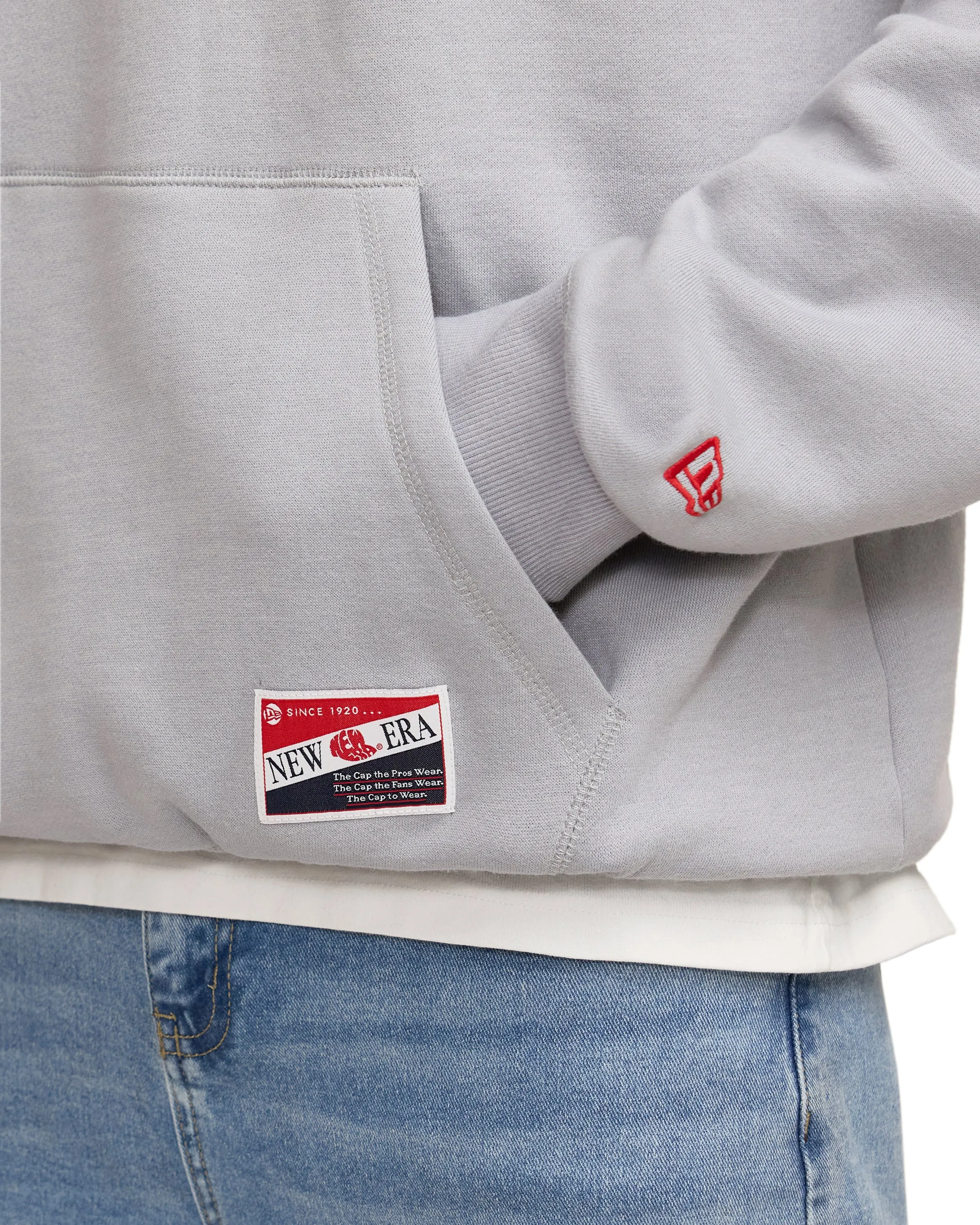 Athletics Throwback Gray Hoodie sold by New Era product image thumbnail 4