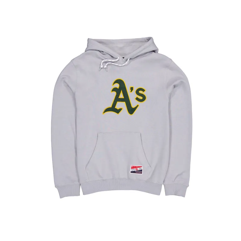 Athletics Throwback Gray Hoodie sold by New Era